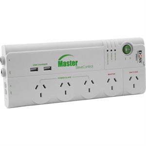 Picture of 5 WAY MASTER SLAVE POWER BOARD ENERGY SAVING 